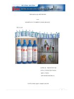 Xử lý mùi hôi và kết hợp tái chế bùn cống rãnh