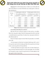 Giáo trình phân tích quy trình ứng dụng nguyên lý biến động của chi phí vật liệu từ định mức tiêu hao p1 pdf