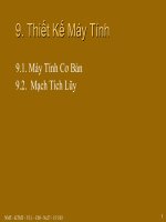 BÀI GIẢNG KIẾN TRÚC MÁY TÍNH_PHẦN 8 ppsx