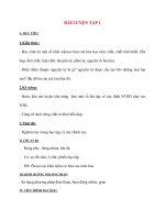 Giáo án Hóa Hoc 8: BÀI LUYỆN TẬP 1 pps