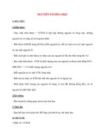 Giáo án Hóa Hoc 8: NGUYÊN TỐ HÓA HỌC pot