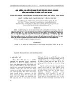 Báo cáo nông nghiệp: 