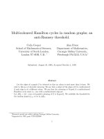 Báo cáo toán học: 