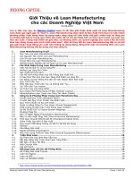 introduction to lean manufacturing vietnamese PHẦN 1 pot