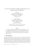 Báo cáo toán học: 