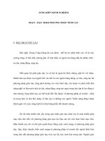 SÁNG KIẾN KINH NGHIỆM - SOẠN – DẠY THEO PHƯƠNG PHÁP TÍCH CỰC pdf