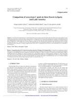 Báo cáo lâm nghiệp: 