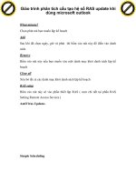 Giáo trình phân tích cấu tạo hệ số RAS update khi dùng microsoft outlook p1 pot