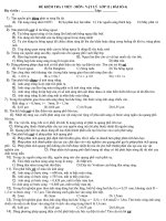 ĐỀ KIỂM TRA 1 TIẾT - MÔN : VẬT LÝ LỚP 12 ( BÀI SỐ 4) pot