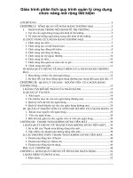 Giáo trình phân tích quy trình quản lý ứng dụng chức năng mở rộng tiết kiệm p1 docx
