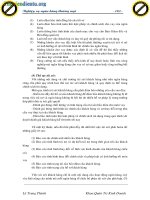 Giáo trình tổng hợp những điều cơ bản trong hệ thống vay vốn từ ngân hàng phần 3 pdf