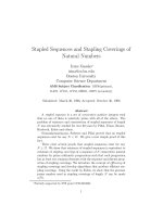 Báo cáo toán học: 