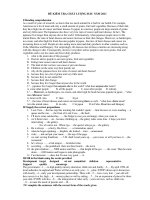 ĐỀ KIỂM TRA CHẤT LƯỢNG ĐẦU NĂM 2011 doc