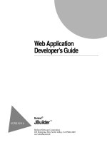 Web Application Developer’s Guide phần 1 pot