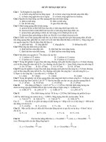 ĐỀ ÔN THI ĐẠI HỌC SỐ 16 pps