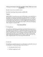 Bổ sung các khả năng an toàn mới trong DB2 9.5, Phần 1: Hiểu rõ các vai trò trong DB2 9.5 pdf