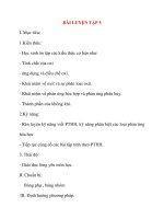 Giáo án Hóa Hoc 8: BÀI LUYỆN TẬP 5 ppt