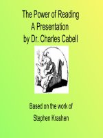 Power of Reading English docx