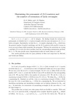 Báo cáo toán học: 