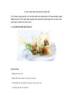 Cá lóc cuộn nấm nướng sốt chanh dây potx