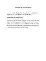 Cách thưởng thức rượu vang sành điệu ppt