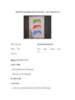 Sáng kiến kinh nghiệm môn thủ công lớp 1 – bài 15 gập mũ ca lô pdf