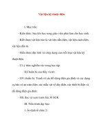 Giáo án Công Nghệ lớp 8: Vật liệu kỹ thuật điện doc