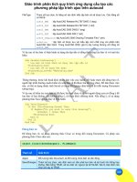 Giáo trình phân tích quy trình ứng dụng cấu tạo các phương pháp lập trình ajax trên autocad p1 pot