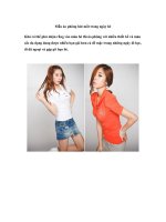 Mẫu áo phông hút mắt trong ngày hè pps