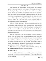 Hoàn thiện công tác quản lý Ngân sách tại xã Liêu Xá Huyện Yên Mỹ Tỉnh Hưng Yên