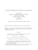 Báo cáo toán học: 