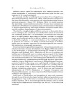 Technology, Knowledge and the Firm Implications for Strategy and Industrial Change PHẦN 2 doc