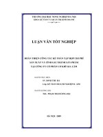 Hoàn thiện công tác kế toán tập hợp chi phí sản xuất và tính giá thành sản phẩm tại công ty cổ phần cơ khí gia lâm