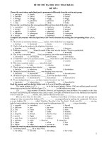 ĐỀ THI THỬ ĐẠI HỌC 2011 ( THAM KHẢO) ĐỀ SỐ 1 doc