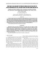 Báo cáo nông nghiệp: 