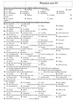 Practice test 01 pptx