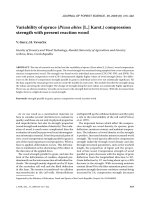 Báo cáo lâm nghiệp: 