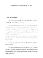 DẠY TỐT GIÁO DỤC LỄ GIÁO CHO TRẺ MẪU GIÁO pot