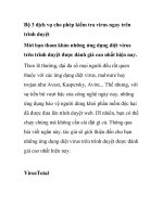 Bộ 3 dịch vụ cho phép kiểm tra virus ngay trên trình duyệt ppt