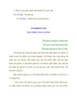 Giáo trình tổng hợp những vấn đề hạch toán trong việc bảo vệ an toàn và tiết kiệm phần 7 pdf