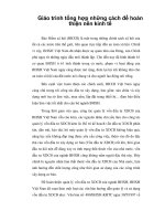 Giáo trình tổng hợp những cách để hoàn thiện nền kinh tế phần 1 ppt