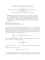Báo cáo toán học: "A Short Proof of the Rook Reciprocity" pps