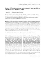 Báo cáo lâm nghiệp: 