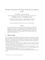 Báo cáo toán học: 