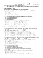 Đề thi thử mạng máy tính - Đề 7 pps