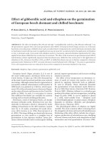 Báo cáo lâm nghiệp: 