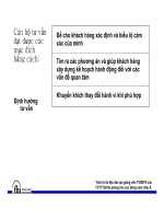 Bài giảng điều trị HIV : Giới thiệu về Tư vấn và Xét nghiệm HIV part 4 pptx