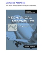 [Psychology] Mechanical Assemblies Phần 1 pps