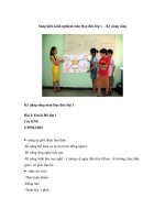 Sáng kiến kinh nghiệm môn Đạo đức lớp 1 - Kỹ năng sống potx