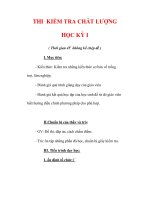 Giáo án Công nghệ lớp 7 : Tên bài dạy : THI KIỂM TRA CHẤT LƯỢNG HỌC KỲ I potx